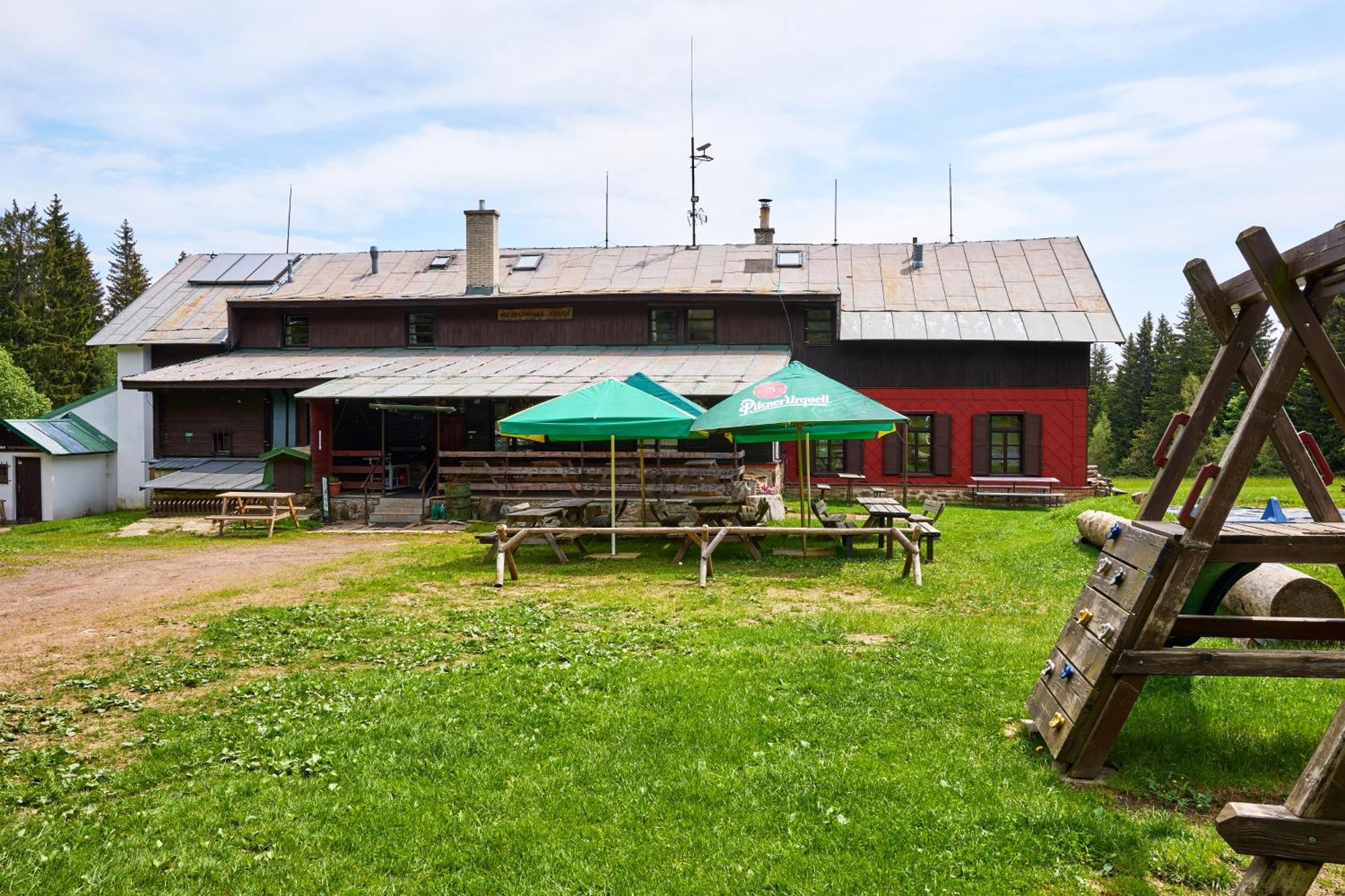 Modrokamenna Bouda Hotell Janske Lazne Exteriör bild